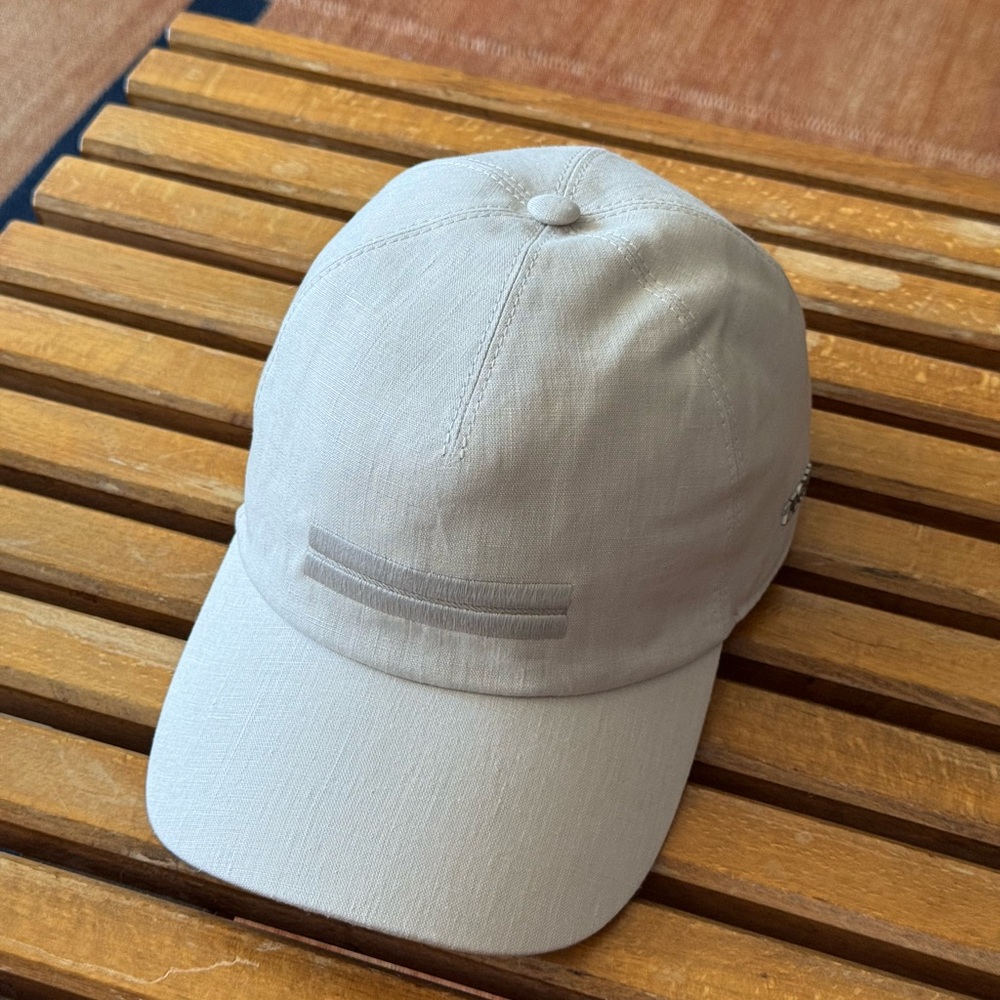 Zenga Oasi Linen Baseball Cap